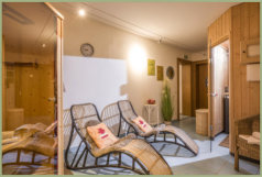 Wellness mit Sauna und Infrarotkabine Brixana
